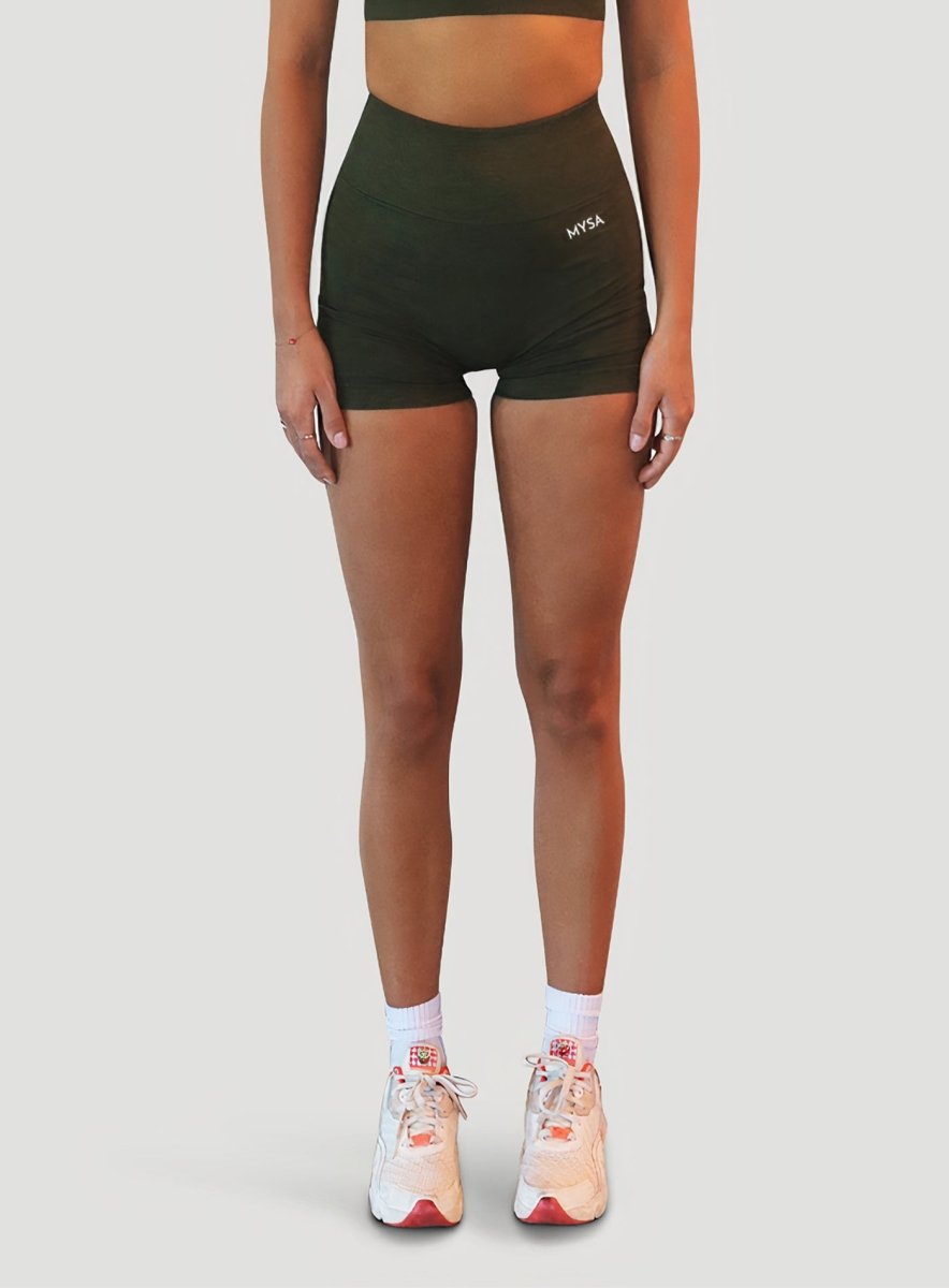 Army Green Motion Shorts - MYSA