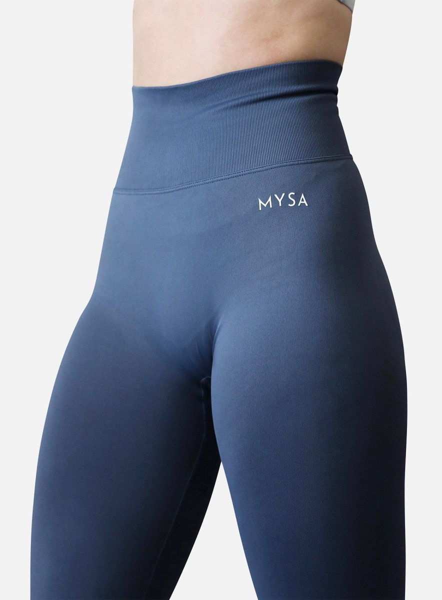 Navy Pulse Leggings - MYSA