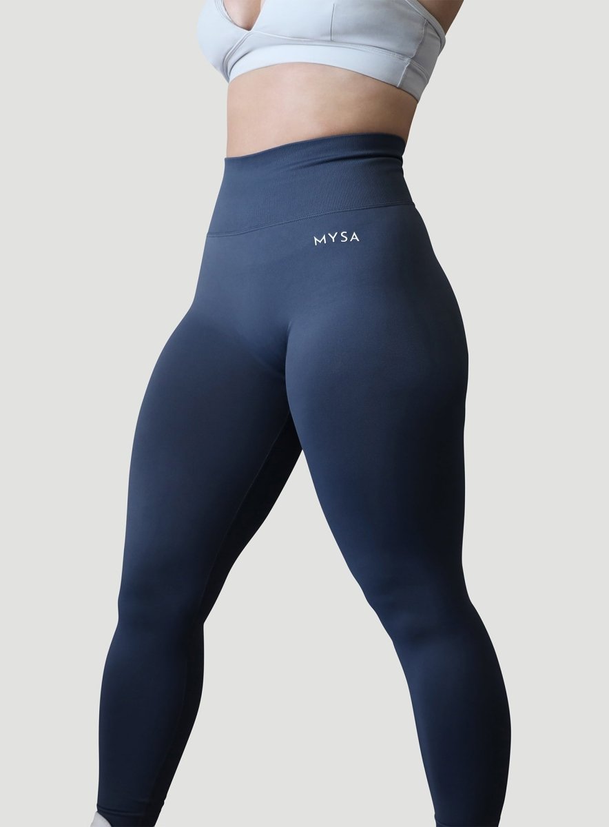 Navy Pulse Leggings - MYSA